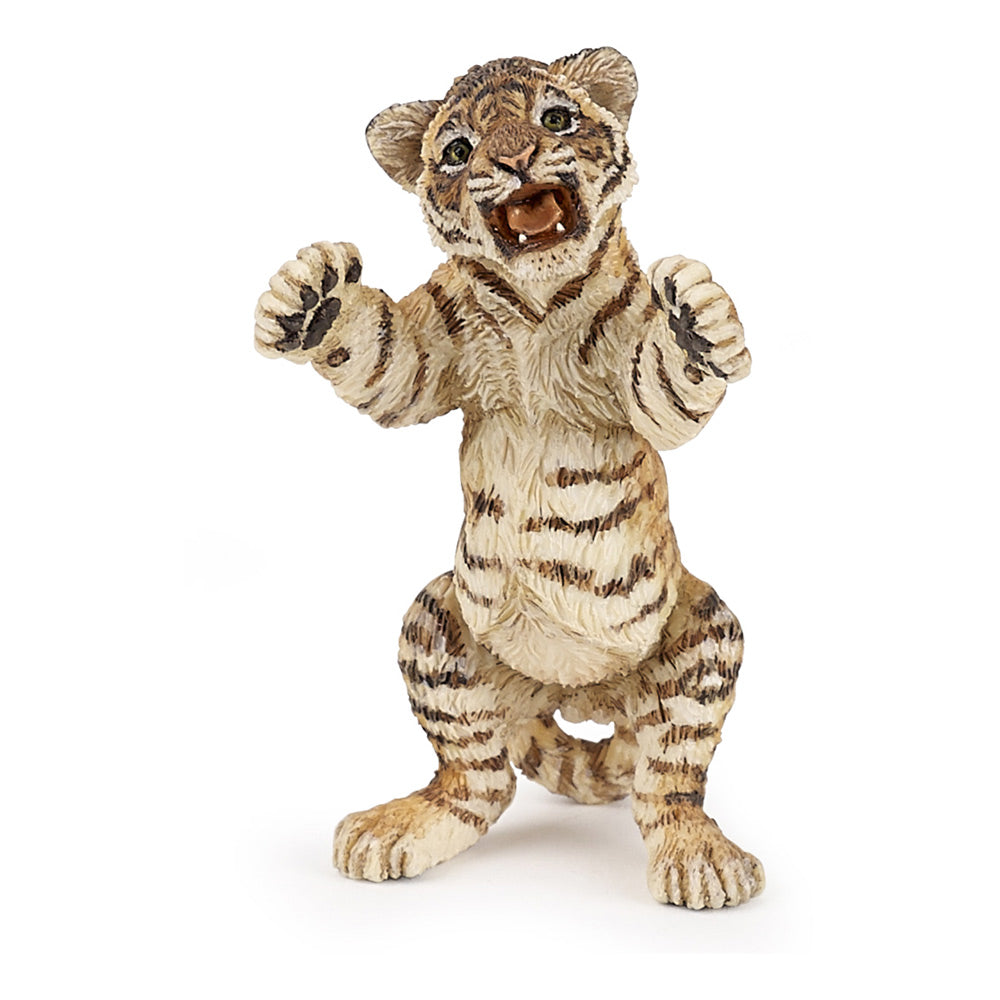 PAPO Wild Animal Kingdom Standing Tiger Cub Toy Figure (50269)