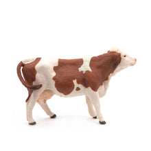 Load image into Gallery viewer, PAPO Farmyard Friends Montbeliarde Cow Toy Figure (51165)
