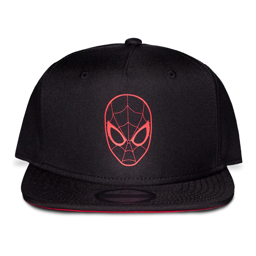 MARVEL COMICS Spider-man Red Silhouette Mask Snapback Baseball Cap (SB520705SPN)