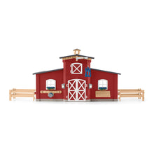 Load image into Gallery viewer, SCHLEICH Farm World Red Barn with Animals and Accessories Toy Playset (42606)
