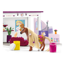 Load image into Gallery viewer, SCHLEICH Horse Club Sofia&#39;s Beauties Pet Salon Toy Playset (42614)
