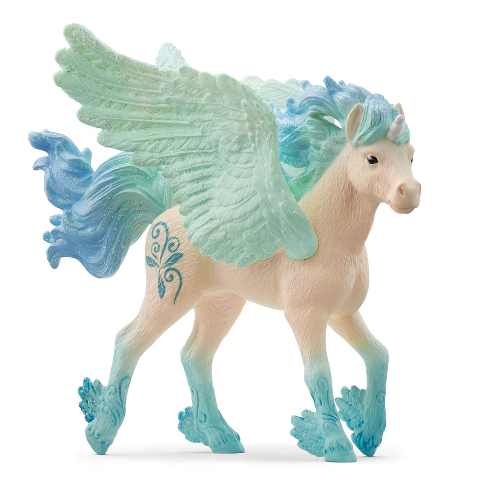 SCHLEICH Bayala Stormy Unicorn Foal Toy Figure (70824)