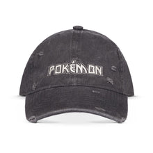 Load image into Gallery viewer, POKEMON Logo Distressed Adjustable Cap (BA218733POK)
