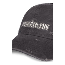 Load image into Gallery viewer, POKEMON Logo Distressed Adjustable Cap (BA218733POK)
