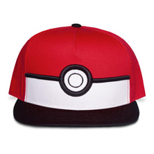 Load image into Gallery viewer, POKEMON Pokeball Snapback Baseball Cap (SB338370POK)
