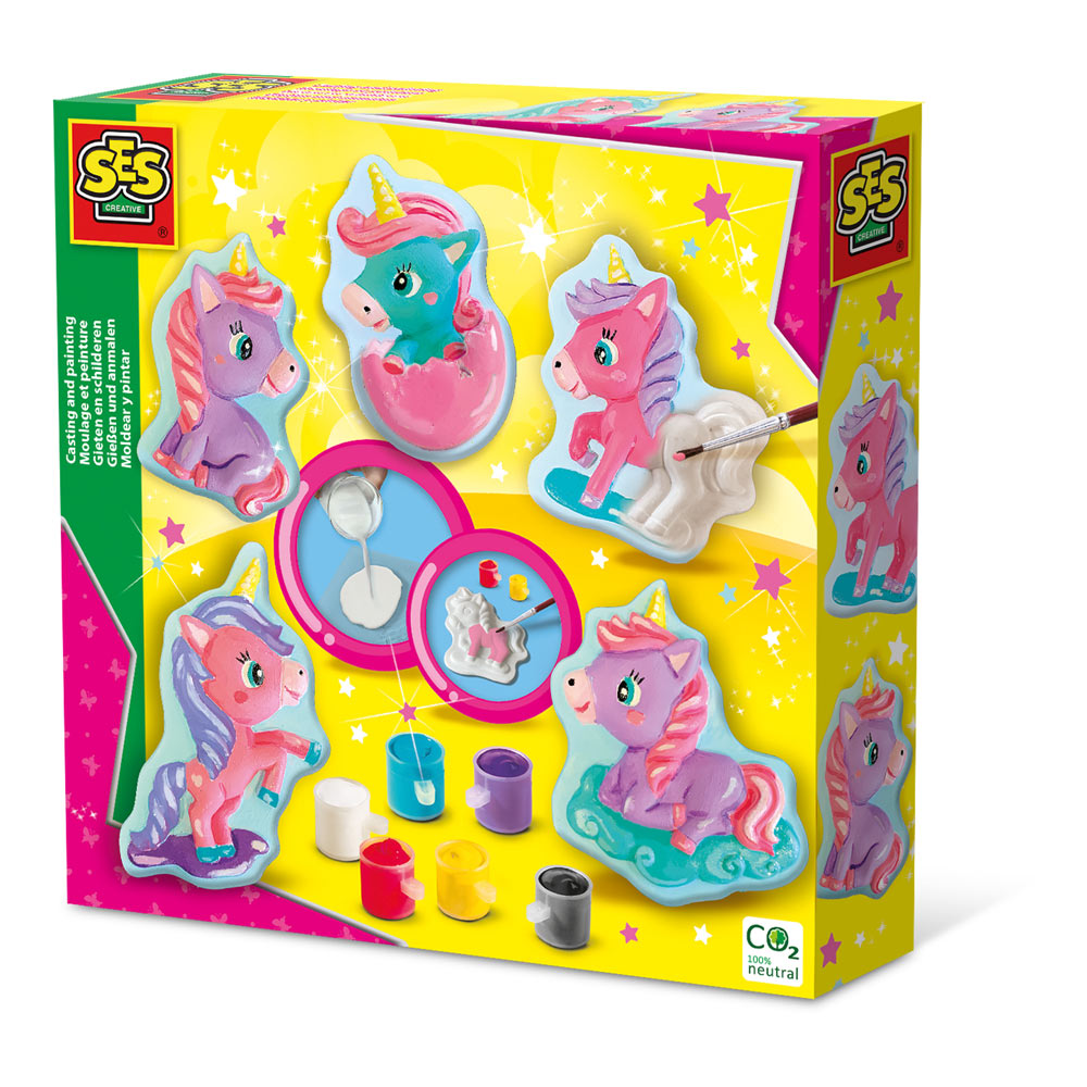 SES CREATIVE Baby Unicorns Casting and Painting (01341)