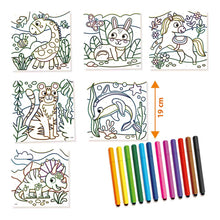Load image into Gallery viewer, SES CREATIVE Colour By Numbers Triangular Grip Colouring Pens (14690)
