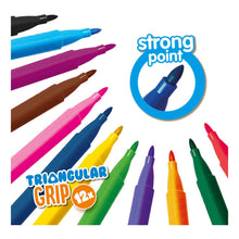 Load image into Gallery viewer, SES CREATIVE Colour By Numbers Triangular Grip Colouring Pens (14690)
