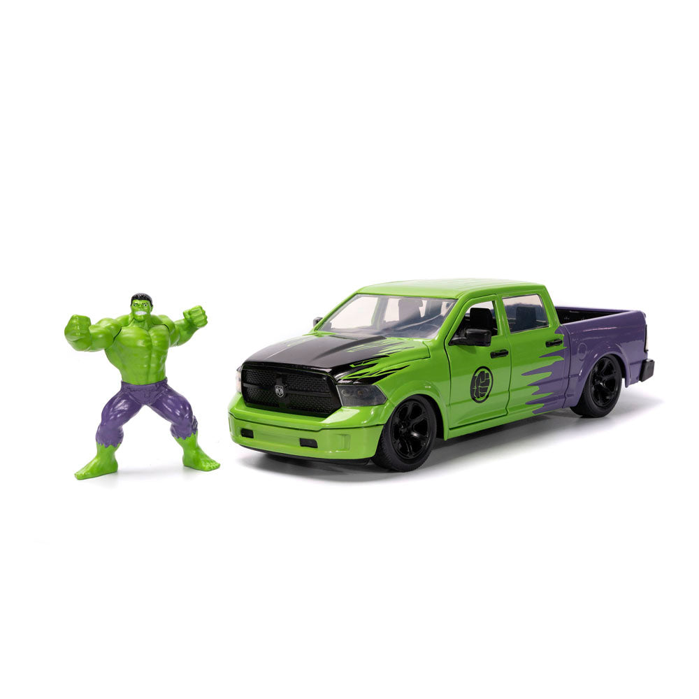 MARVEL COMICS Incredible Hulk 2014 Ram 150 Die Cast Vehicle with Figure (253225029SSU)