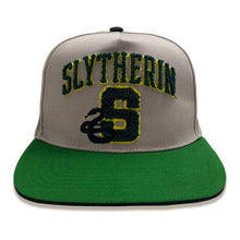 Load image into Gallery viewer, WIZARDING WORLD Harry Potter College Slytherin Snapback Baseball Cap - HAR01603SBCOS
