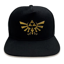 Load image into Gallery viewer, NINTENDO Legend of Zelda Hyrule Logo Snapback Baseball Cap - ZEL01607SBBOS
