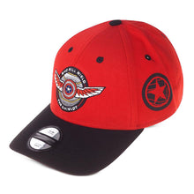 Load image into Gallery viewer, MARVEL COMICS The Falcon and the Winter Soldier Shield Badge Baseball Cap (BA253254MVL)
