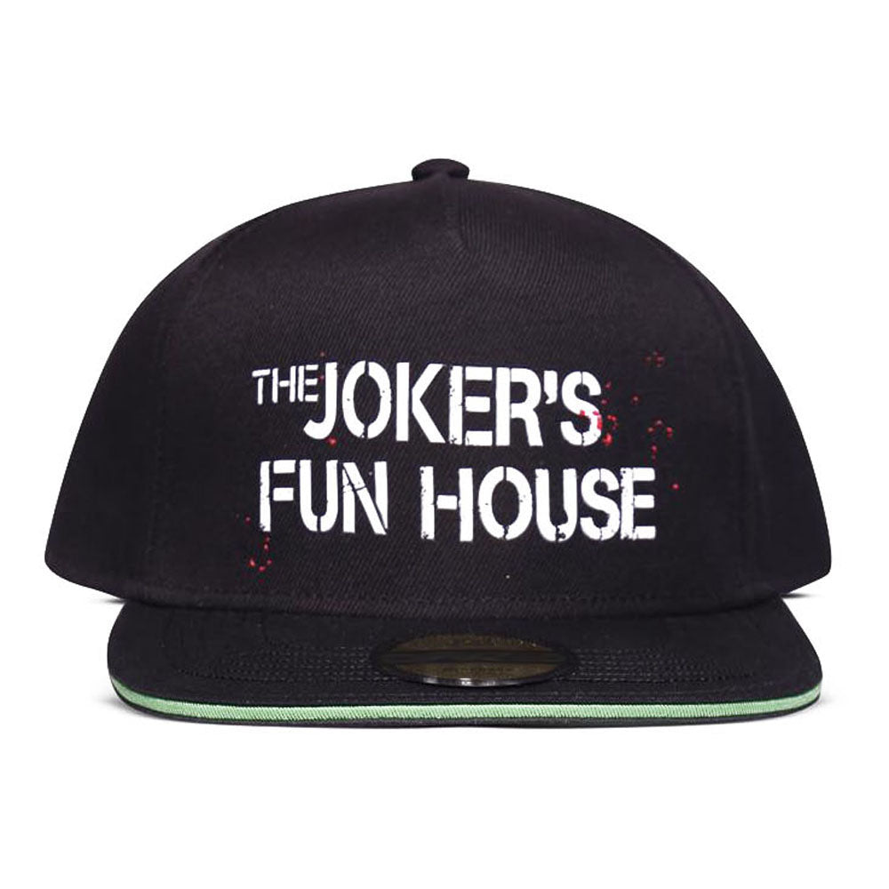 DC COMICS Batman The Joker's Funhouse Snapback Baseball Cap (BA645706BTM)