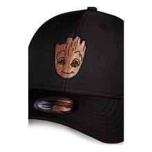 Load image into Gallery viewer, MARVEL COMICS Guardians of the Galaxy Groot Embroidered Face Adjustable Cap (BA837627GOG)
