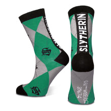 Load image into Gallery viewer, WIZARDING WORLD Harry Potter: Wizards Unite Slytherin Children&#39;s Crew Socks (2-Pack), Unisex (CR045768HPT)
