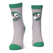 Load image into Gallery viewer, WIZARDING WORLD Harry Potter: Wizards Unite Slytherin Children&#39;s Crew Socks (2-Pack), Unisex (CR045768HPT)
