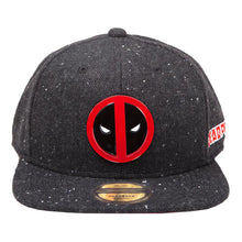 Load image into Gallery viewer, MARVEL COMICS Deadpool Metal Badge Logo Snapback Baseball Cap (SB097580DEA)
