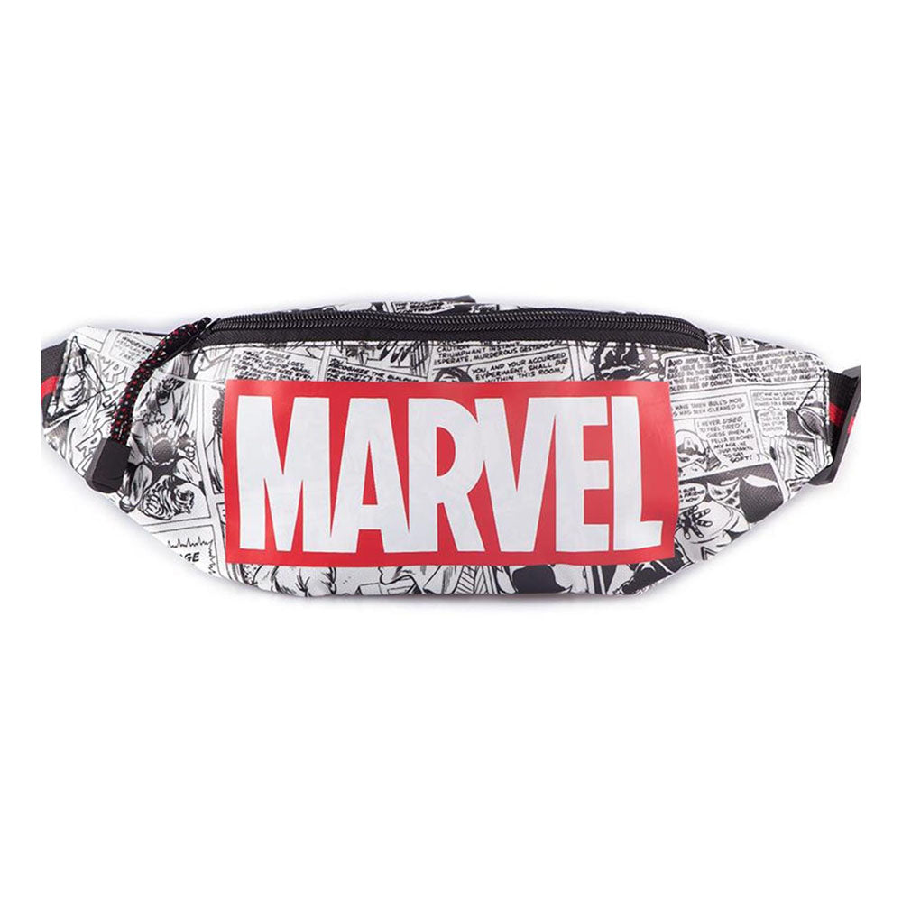 MARVEL COMICS Logo with Comic All-over Print Waistbag (LB670531MVL)