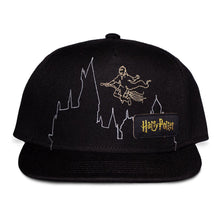 Load image into Gallery viewer, WIZARDING WORLD Harry Potter Broom Flight Snapback Baseball Cap (SB716334HPT)
