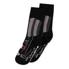 Load image into Gallery viewer, STAR WARS A New Hope Vader Suit Novelty Socks (1-Pack), Unisex (NS563678STW)
