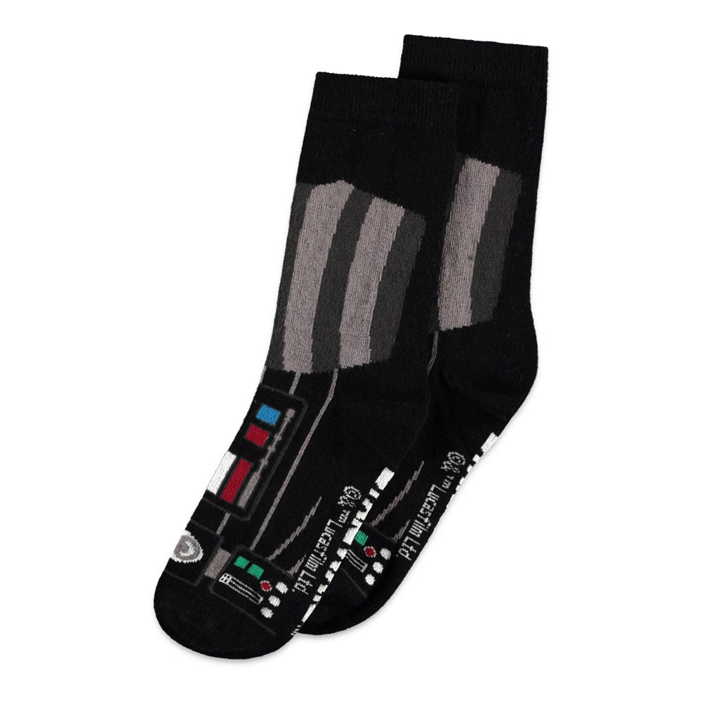 STAR WARS A New Hope Vader Suit Novelty Socks (1-Pack), Unisex (NS563678STW)