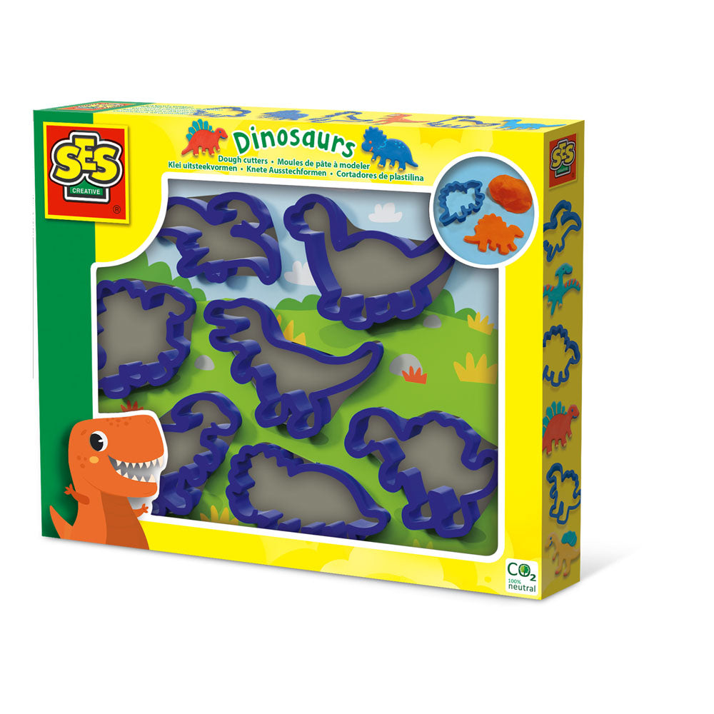 SES CREATIVE Dough Cutters Dinos - 00887