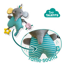 Load image into Gallery viewer, SES CREATIVE Tiny Talents Olly Activity Plush Elephant - 13133
