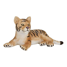 Load image into Gallery viewer, MOJO Wildlife &amp; Woodland Tiger Cub Lying Down Toy Figure (387009)
