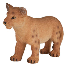 Load image into Gallery viewer, MOJO Wildlife &amp; Woodland Lion Cub Standing Toy Figure (387011)
