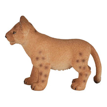 Load image into Gallery viewer, MOJO Wildlife &amp; Woodland Lion Cub Standing Toy Figure (387011)
