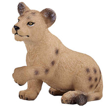 Load image into Gallery viewer, MOJO Wildlife &amp; Woodland Lion Cub Playing Toy Figure (387012)
