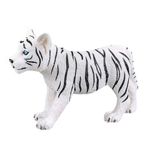 Load image into Gallery viewer, MOJO Wildlife &amp; Woodland White Tiger Cub Standing Toy Figure (387014)
