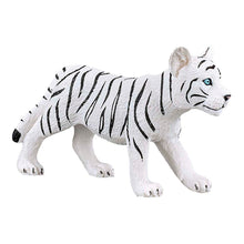 Load image into Gallery viewer, MOJO Wildlife &amp; Woodland White Tiger Cub Standing Toy Figure (387014)
