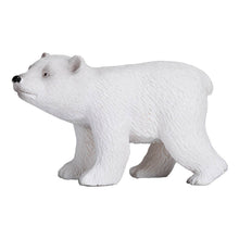 Load image into Gallery viewer, MOJO Wildlife &amp; Woodland Polar Bear Cub Walking Toy Figure (387020)
