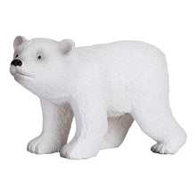 Load image into Gallery viewer, MOJO Wildlife &amp; Woodland Polar Bear Cub Walking Toy Figure (387020)
