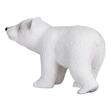 Load image into Gallery viewer, MOJO Wildlife &amp; Woodland Polar Bear Cub Walking Toy Figure (387020)
