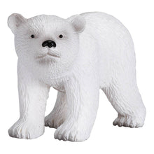 Load image into Gallery viewer, MOJO Wildlife &amp; Woodland Polar Bear Cub Walking Toy Figure (387020)
