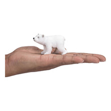 Load image into Gallery viewer, MOJO Wildlife &amp; Woodland Polar Bear Cub Walking Toy Figure (387020)
