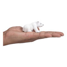 Load image into Gallery viewer, MOJO Wildlife &amp; Woodland Polar Bear Cub Sitting Toy Figure (387021)
