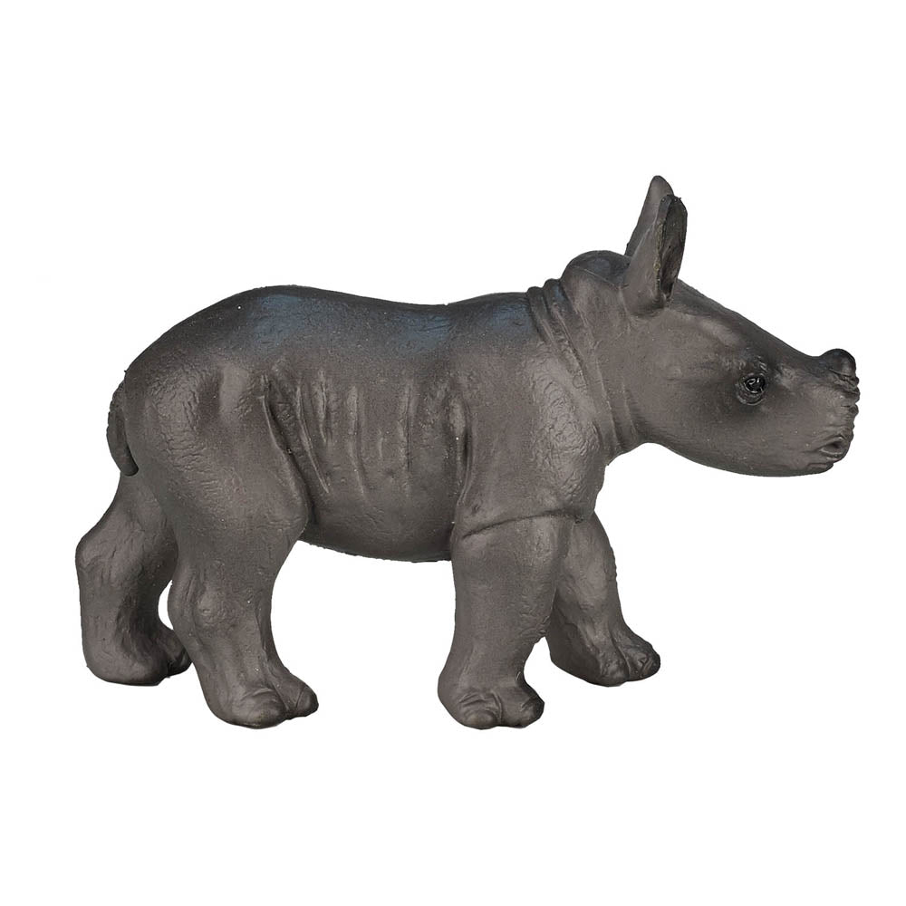 MOJO Wildlife & Woodland Rhino Baby Walking Toy Figure (387247)