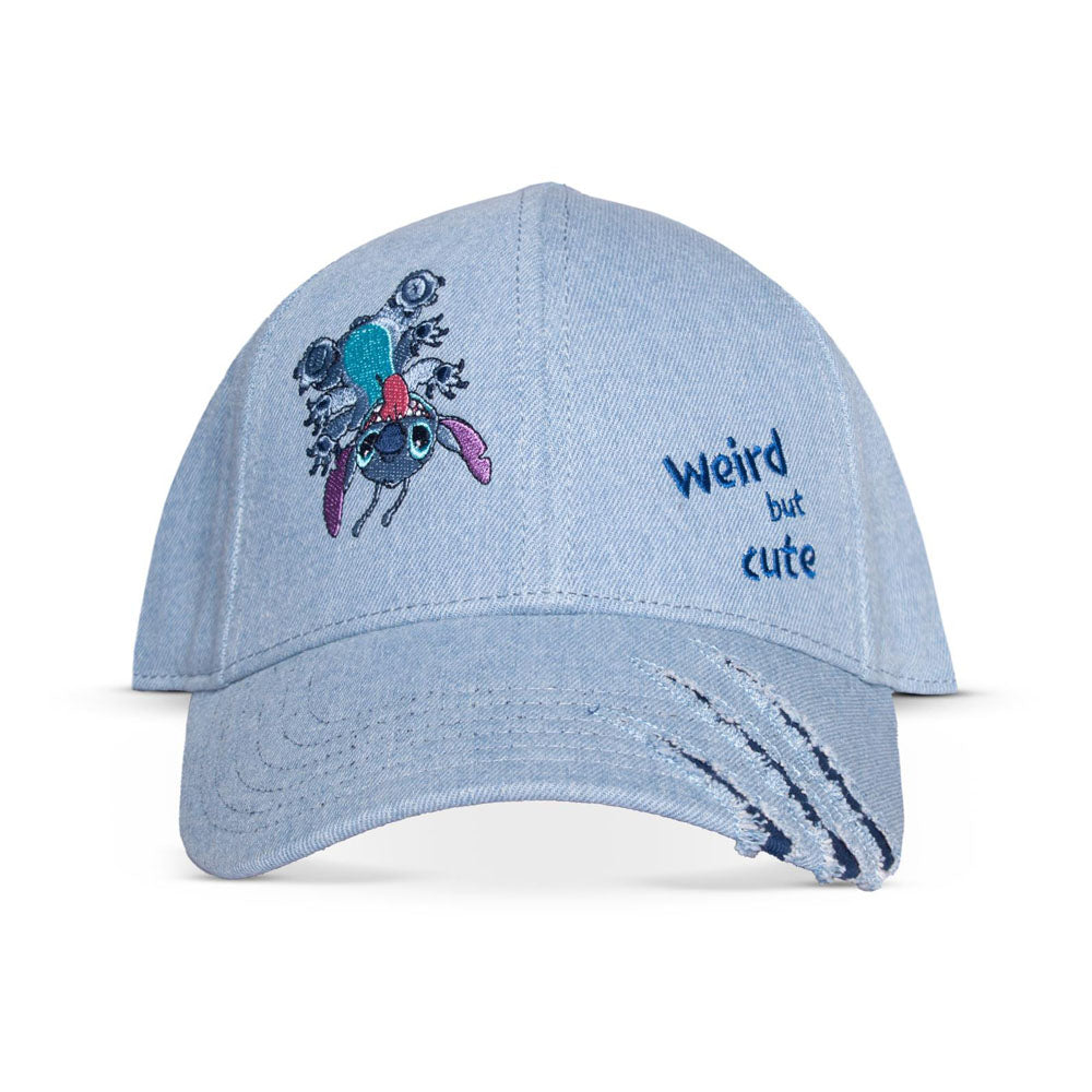 DISNEY Lilo & Stitch Weird but Cute Stitch Novelty Adjustable Cap - BA385184DNY