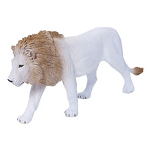 Load image into Gallery viewer, MOJO Wildlife &amp; Woodland White Male Lion Toy Figure - 381093
