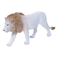 Load image into Gallery viewer, MOJO Wildlife &amp; Woodland White Male Lion Toy Figure - 381093
