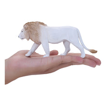 Load image into Gallery viewer, MOJO Wildlife &amp; Woodland White Male Lion Toy Figure - 381093
