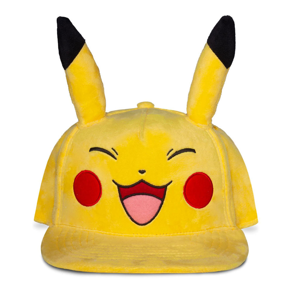 POKEMON Happy Pikachu Novelty Adjustable Cap - NH567306POK