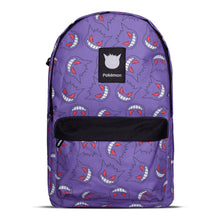 Load image into Gallery viewer, POKEMON Gengar All-over Print Backpack, Purple/Black - BP206181POK
