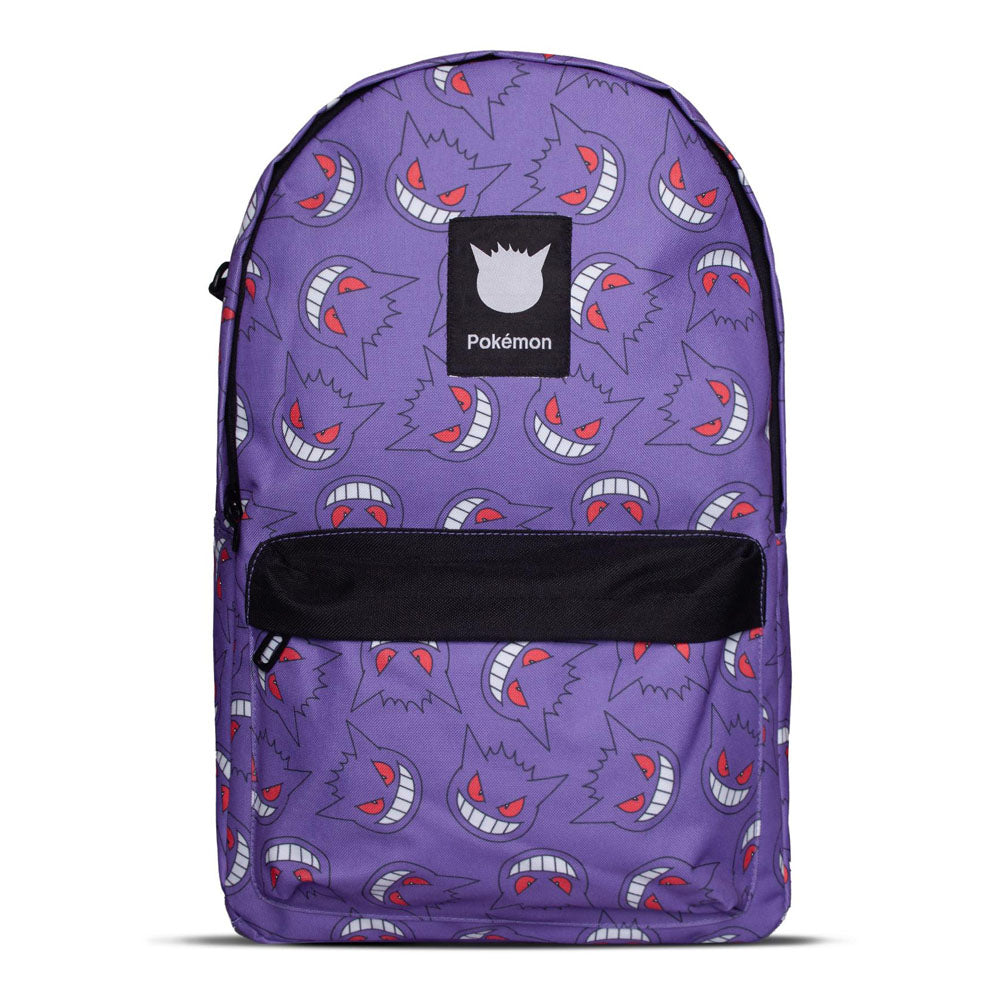 POKEMON Gengar All-over Print Backpack, Purple/Black - BP206181POK