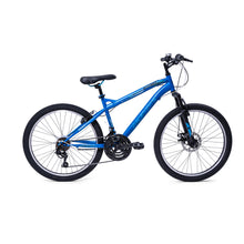 Load image into Gallery viewer, HUFFY Extent 24-inch Cobalt Blue Children&#39;s Mountain Bike - 64349W
