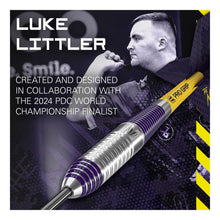 Load image into Gallery viewer, TARGET DARTS Luke &#39;The Nuke&#39; Littler Player Edition 22g Brass Steel Tip Darts Set (170001)
