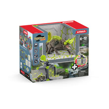 Load image into Gallery viewer, SCHLEICH Eldrador Creatures BattleCave Stone Chameleon Toy Playset - 42677
